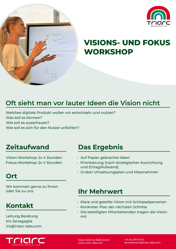 Visions- und Fokusworkshops - unser Vorgehen zu einer erfolgreichen Digitalisierung!