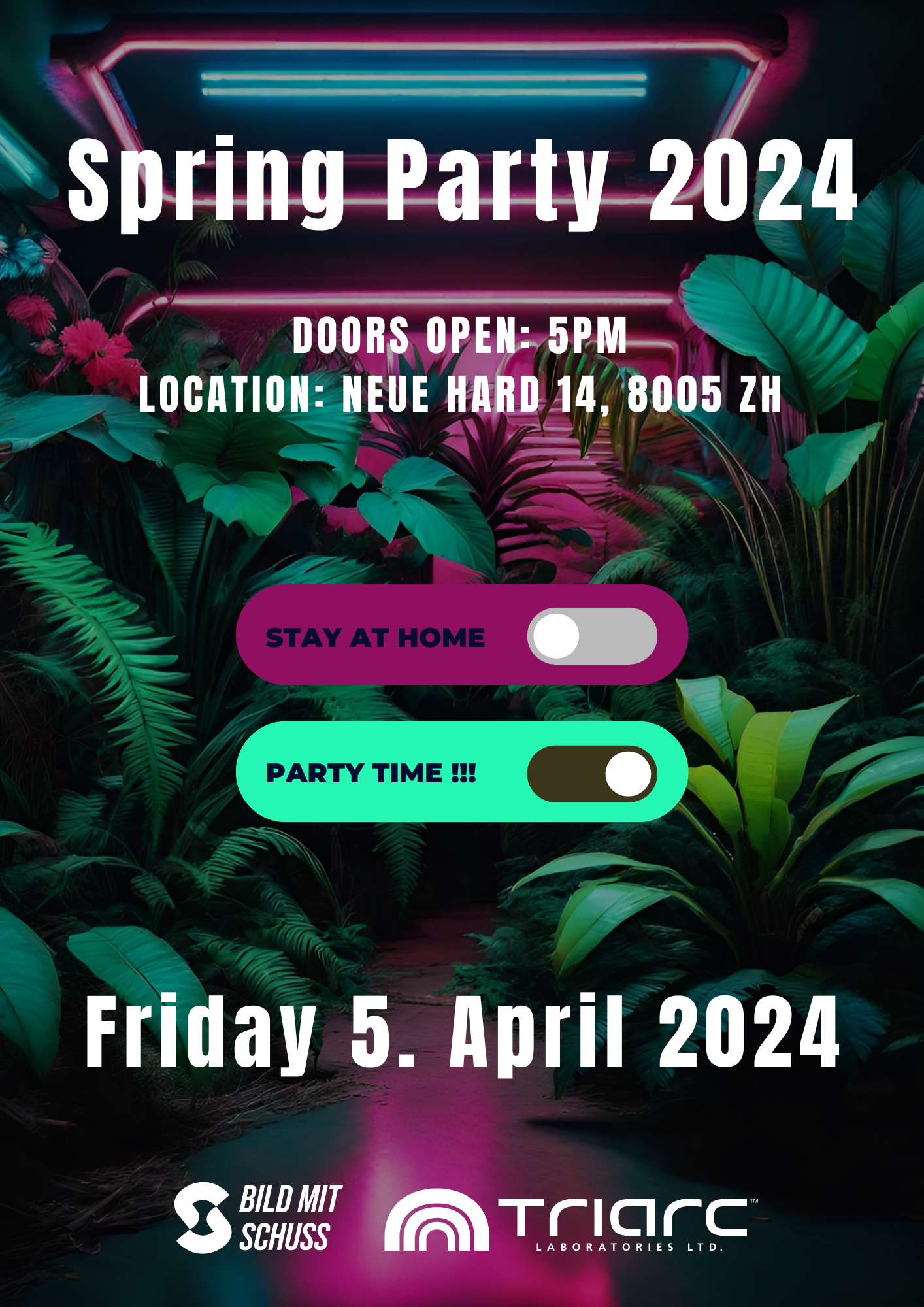 Heute zählt nur ein Kalendereintrag: Spring Party 2024