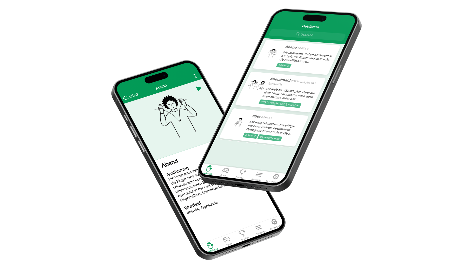Porta: Gebärdensprache lernen, erfassen und teilen